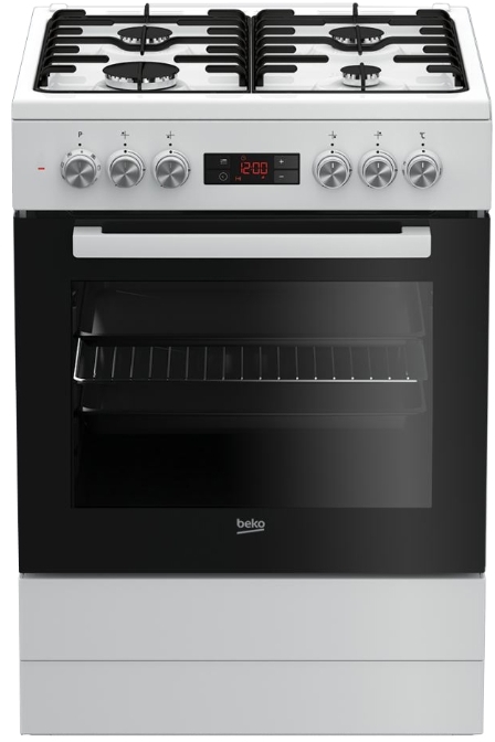 Комбинированная плита BEKO FSM 62320 GW																		 — описание, фото, цены в интернет-магазине PT Stores