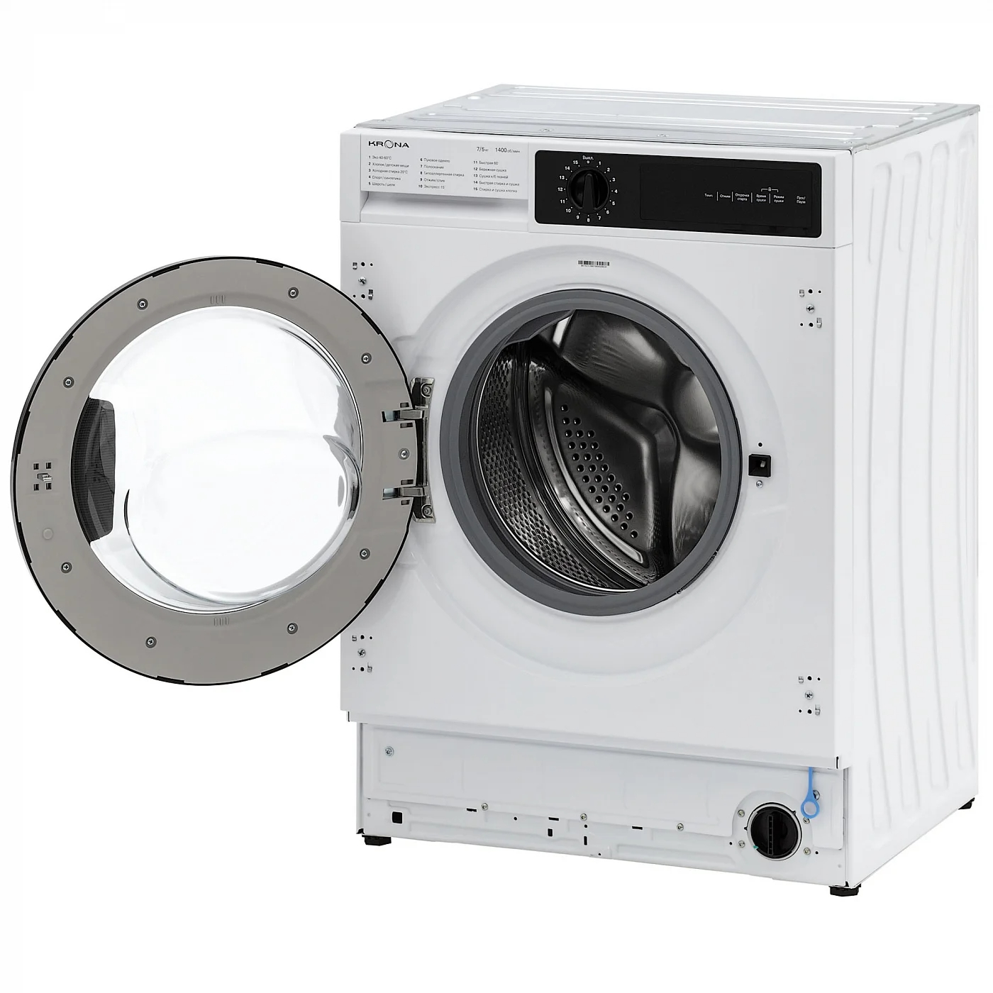 Купить Встраиваемая стиральная машина KRONA DARRE 1400 7/5K WHITE — Фото 2