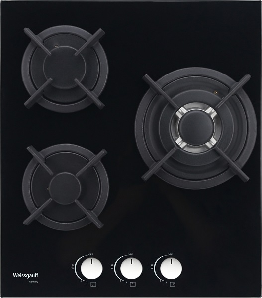 Газовая варочная панель Weissgauff HGG 451 BGh																		 — описание, фото, цены в интернет-магазине PT Stores
