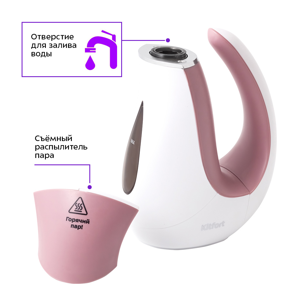 Купить Отпариватель Kitfort KT-961-4 — Фото 4