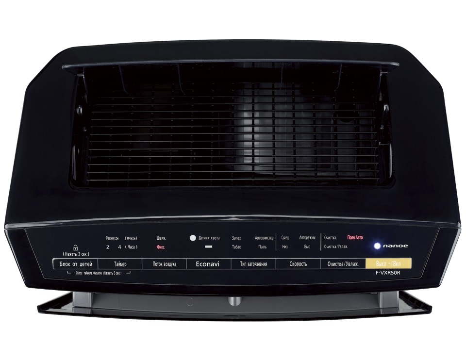 Купить Очиститель воздуха Panasonic F-VXR50R-K, черный — Фото 6