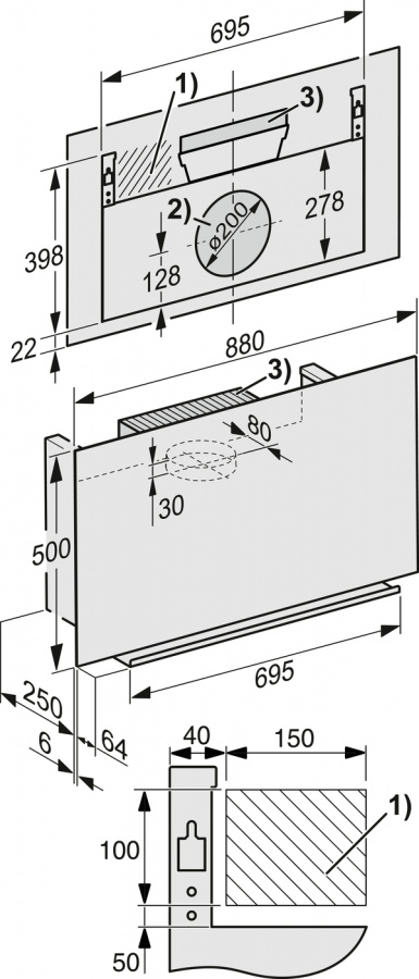 Купить Наклонная вытяжка MIELE DA9090 W GRGR — Фото 3