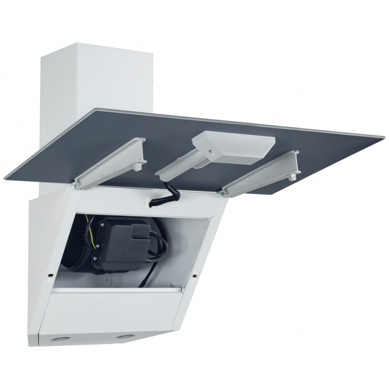 Купить Наклонная вытяжка MBS ALPINIA 160 GLASS WHITE — Фото 3