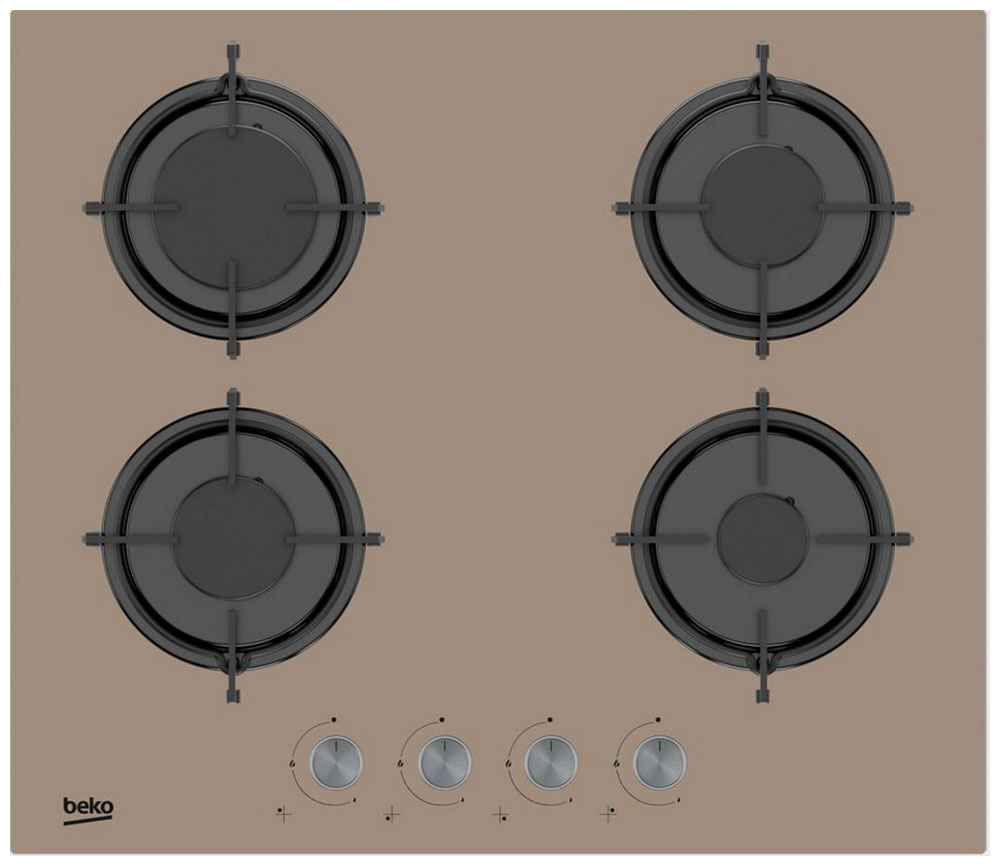 Газовая варочная панель BEKO HISG 64222 SBR																		 — описание, фото, цены в интернет-магазине PT Stores