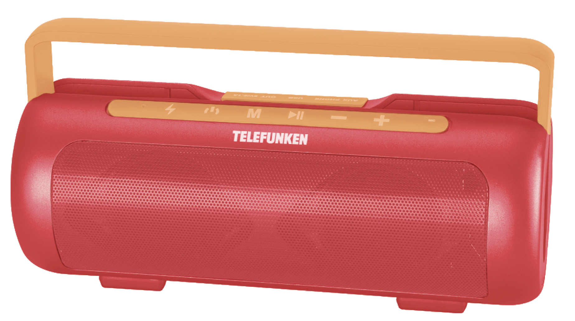 Портативная акустика TELEFUNKEN TF-PS1231B(КОРАЛЛОВО КРАСНЫЙ)																		 — описание, фото, цены в интернет-магазине PT Stores