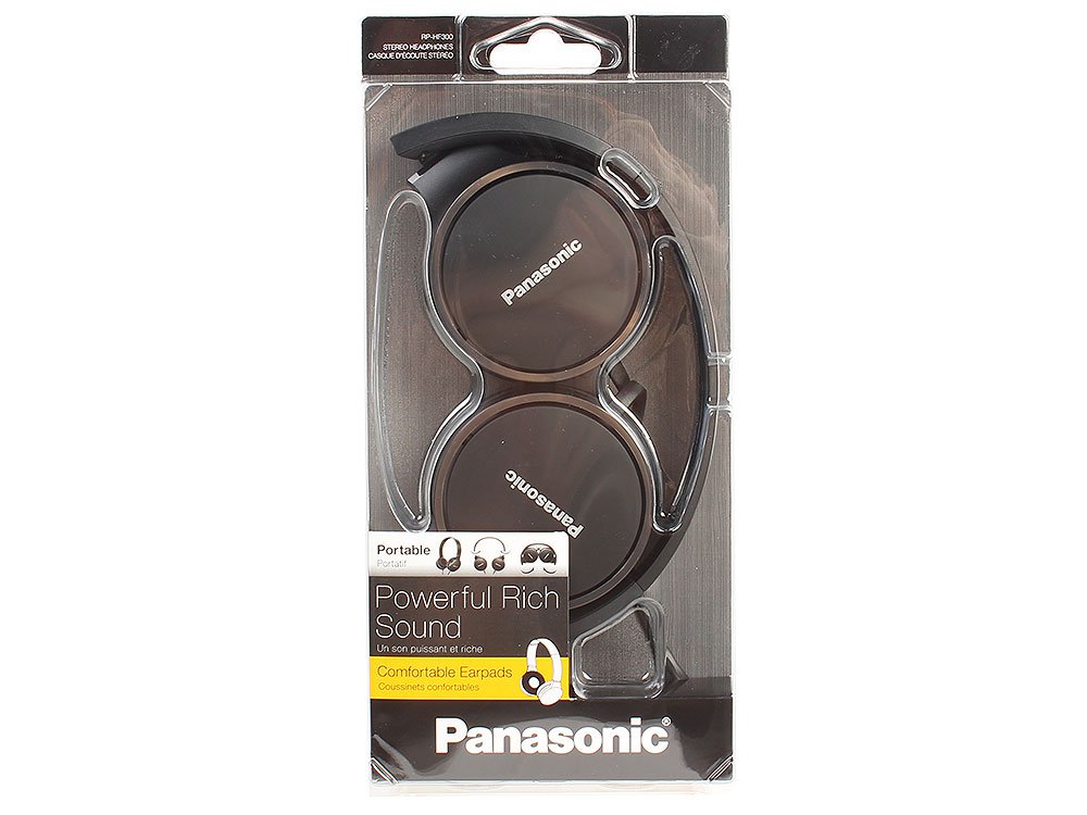 Купить Наушники Panasonic RP-HF300GC-K — Фото 3
