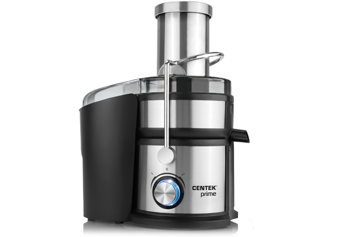 Соковыжималка CENTEK CT-1214 черный/сталь																		 — описание, фото, цены в интернет-магазине PT Stores
