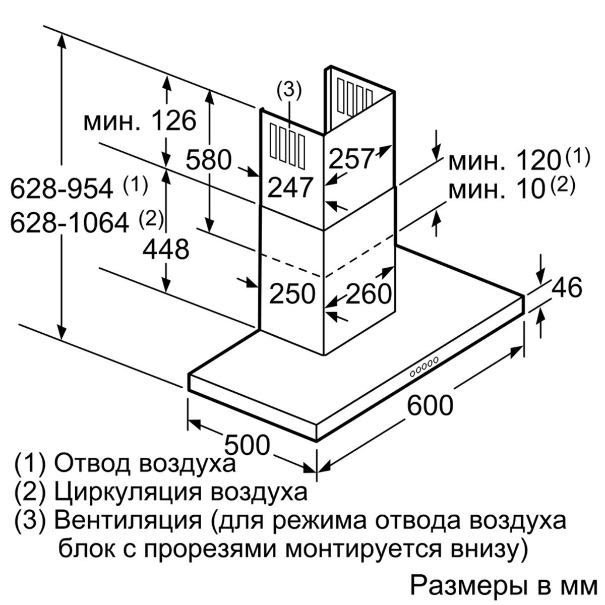 Купить Купольная вытяжка BOSCH DWB 068J50 — Фото 7