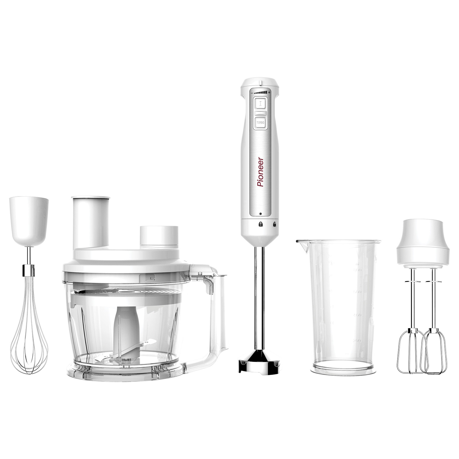 Блендер PIONEER HB135S white																		 — описание, фото, цены в интернет-магазине PT Stores