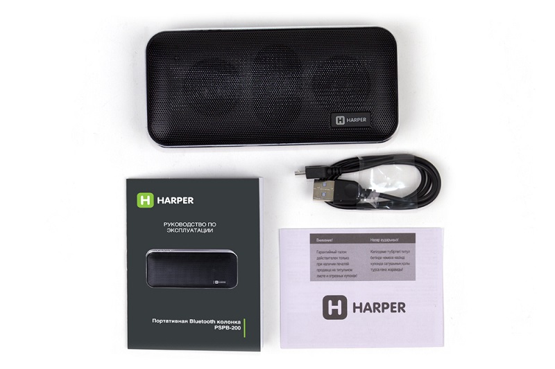 Купить Портативная акустика HARPER PSPB-200 черн — Фото 6