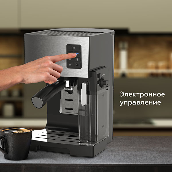 Купить Кофеварка BQ BQ CM9002  Steel-Black — Фото 10