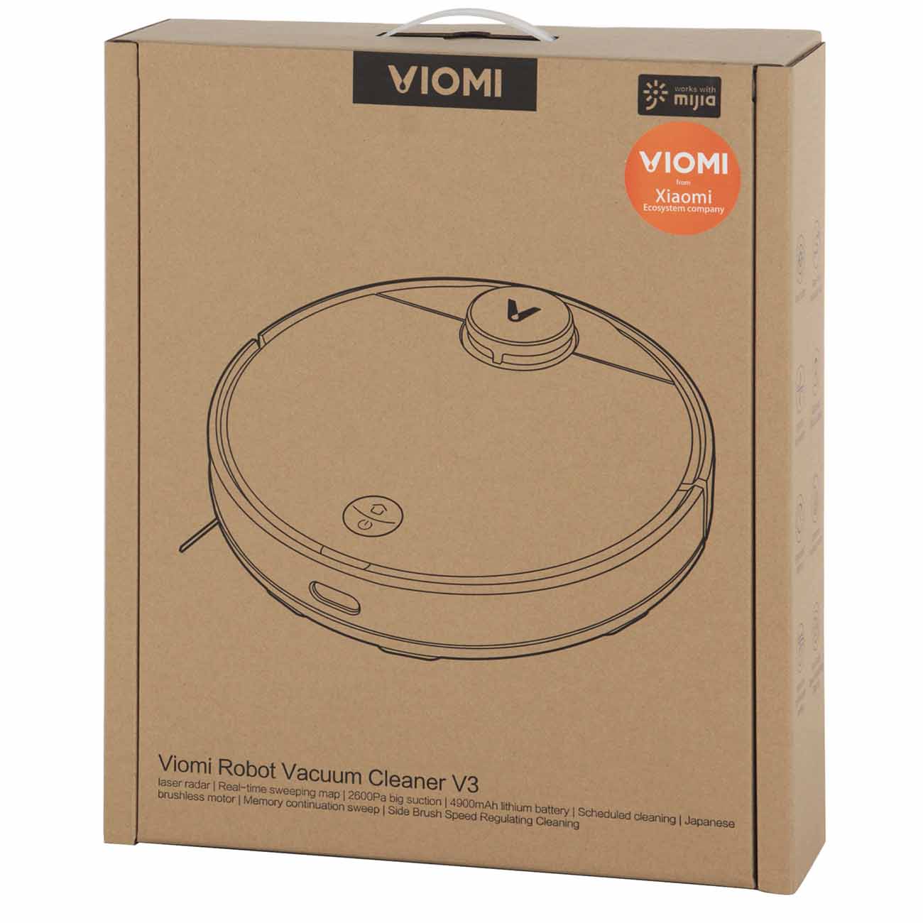 Купить Робот-пылесос Xiaomi Viomi Cleaning Robot V3   V-RVCLM26B — Фото 6