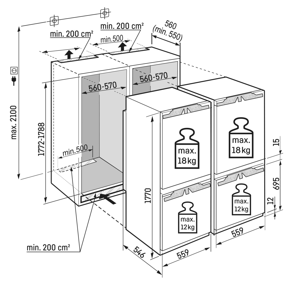 Купить Встраиваемый холодильник LIEBHERR IXCC 5155 — Фото 5