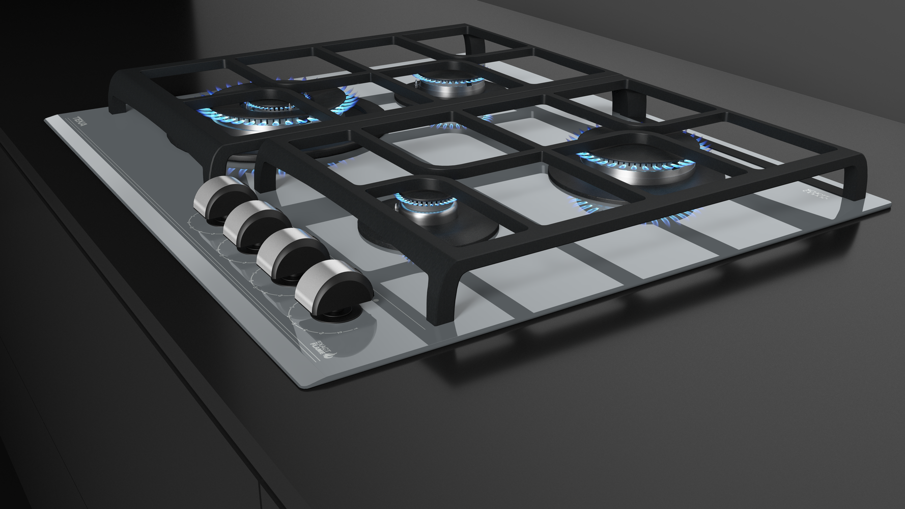 Купить Газовая варочная панель TEKA GZC 64320 XBN STONE GREY URBAN — Фото 3