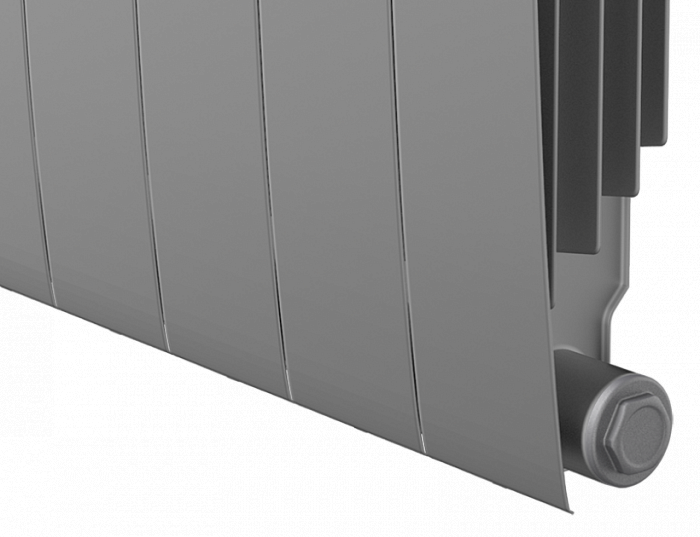 Купить Радиатор Royal Thermo BiLiner 500 /Silver Satin - 12 секц. — Фото 2