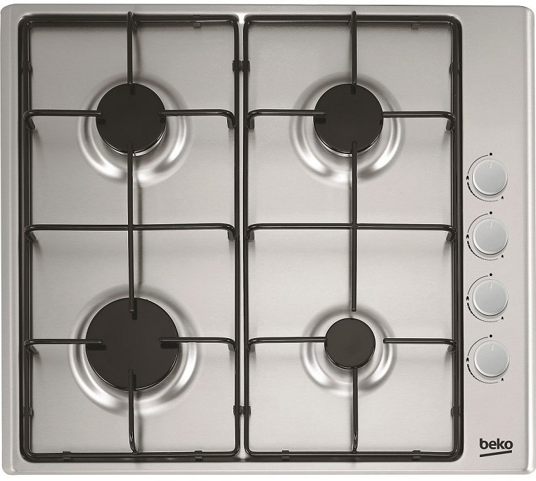 Газовая варочная панель BEKO HIZG 64120 SX																		 — описание, фото, цены в интернет-магазине PT Stores