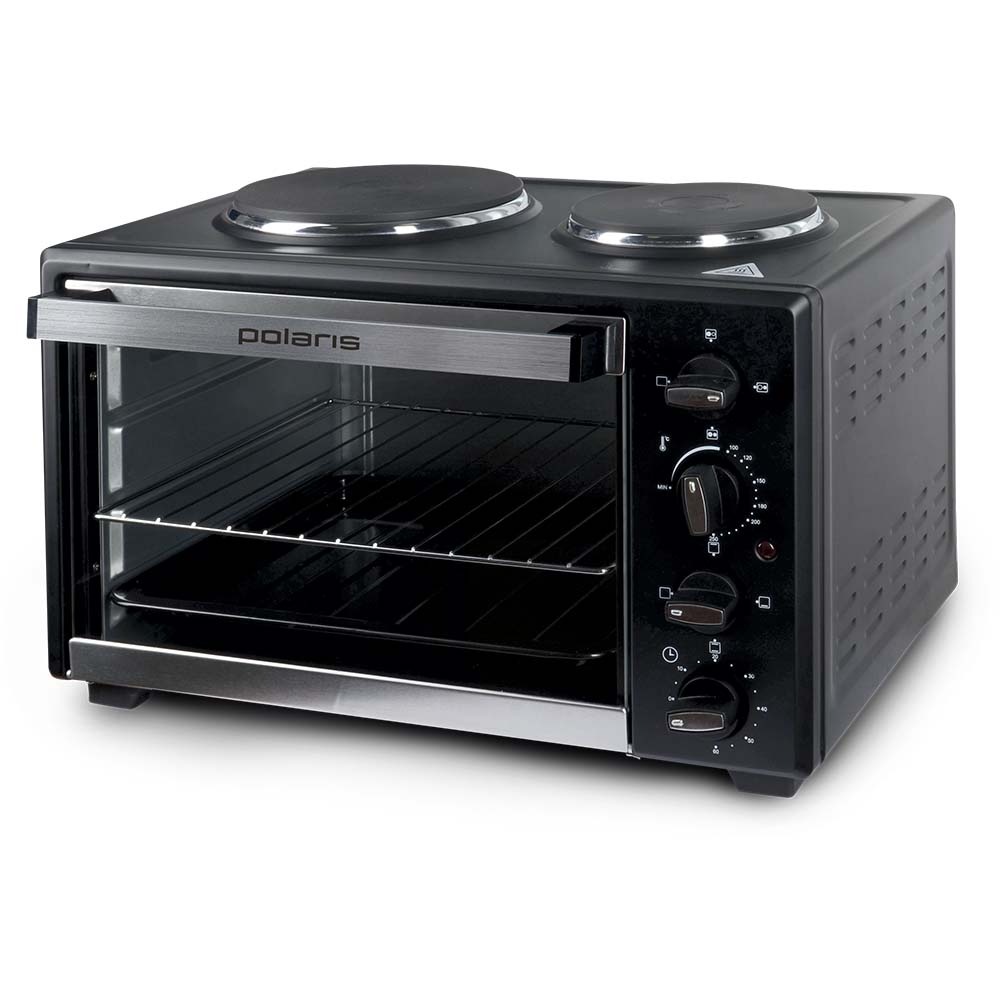 Мини-печь POLARIS PTO 0235GLHP																		 — описание, фото, цены в интернет-магазине PT Stores