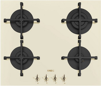 Газовая варочная панель Smeg PV864PO																		 — описание, фото, цены в интернет-магазине PT Stores