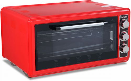 Мини-печь SATURN ST-EC 1070 Red																		 — описание, фото, цены в интернет-магазине PT Stores