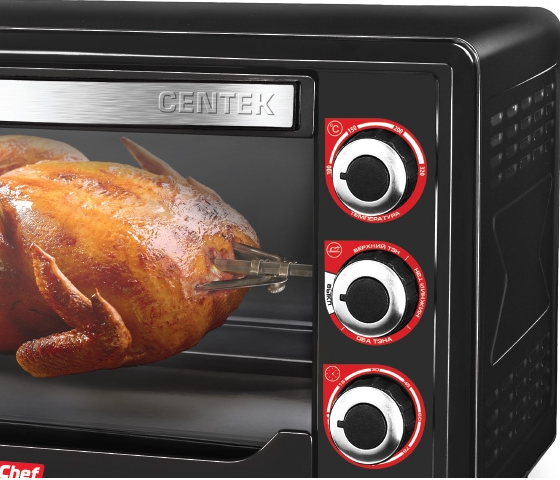 Купить Мини-печь CENTEK CT-1530-36 GRILL черн — Фото 2