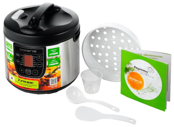 Купить Мультиварка POLARIS PMC 0511AD, Черный — Фото 2