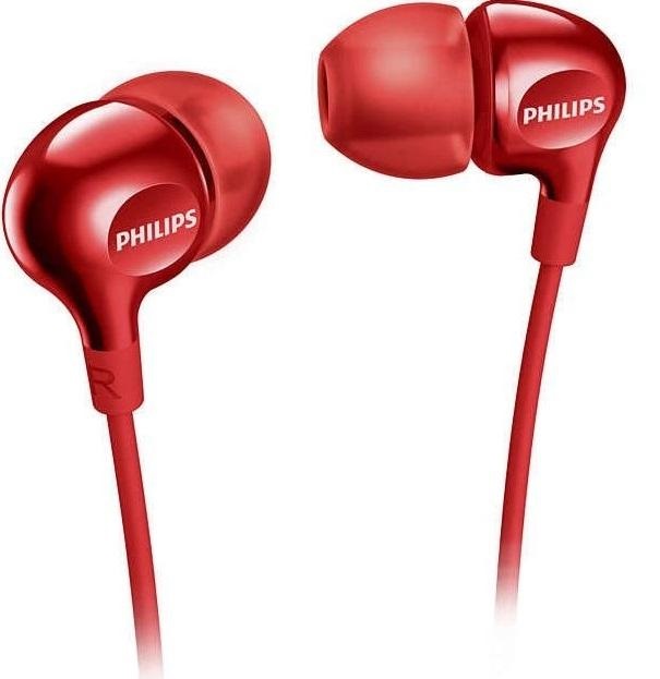Наушники PHILIPS SHE3555RD/00																		 — описание, фото, цены в интернет-магазине PT Stores