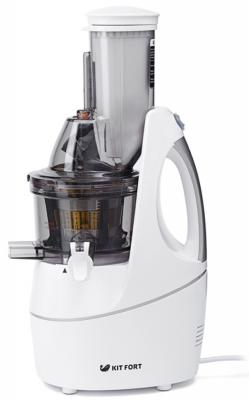 Соковыжималка Kitfort KT-1104-1, белый																		 — описание, фото, цены в интернет-магазине PT Stores