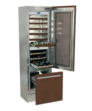 Встраиваемый винный шкаф FHIABA I 8991 TWT3 (glass) левая навеска																		 — описание, фото, цены в интернет-магазине PT Stores