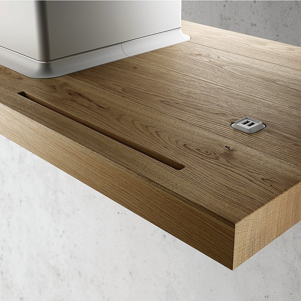 Купить Островная вытяжка ELICA BIO ISLAND WH/A/120 ROVERE арт. PRF0120967 — Фото 3