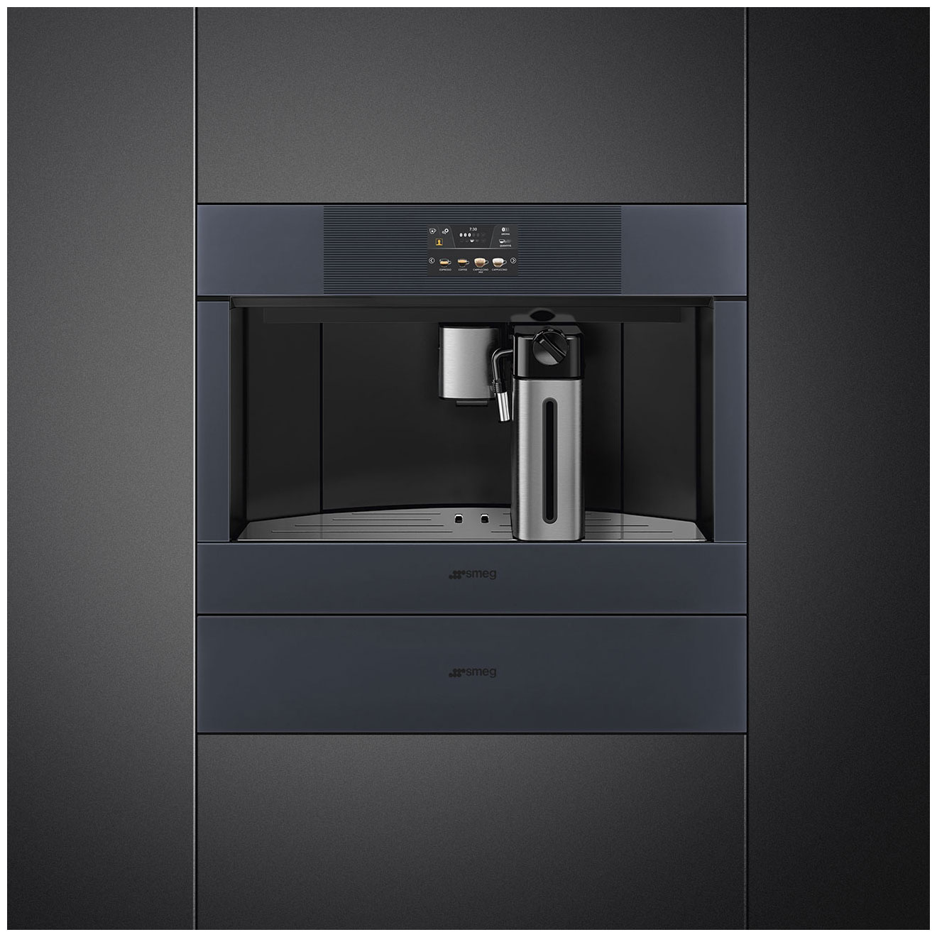 Купить Встраиваемая кофемашина Smeg CMS4104GRU — Фото 3