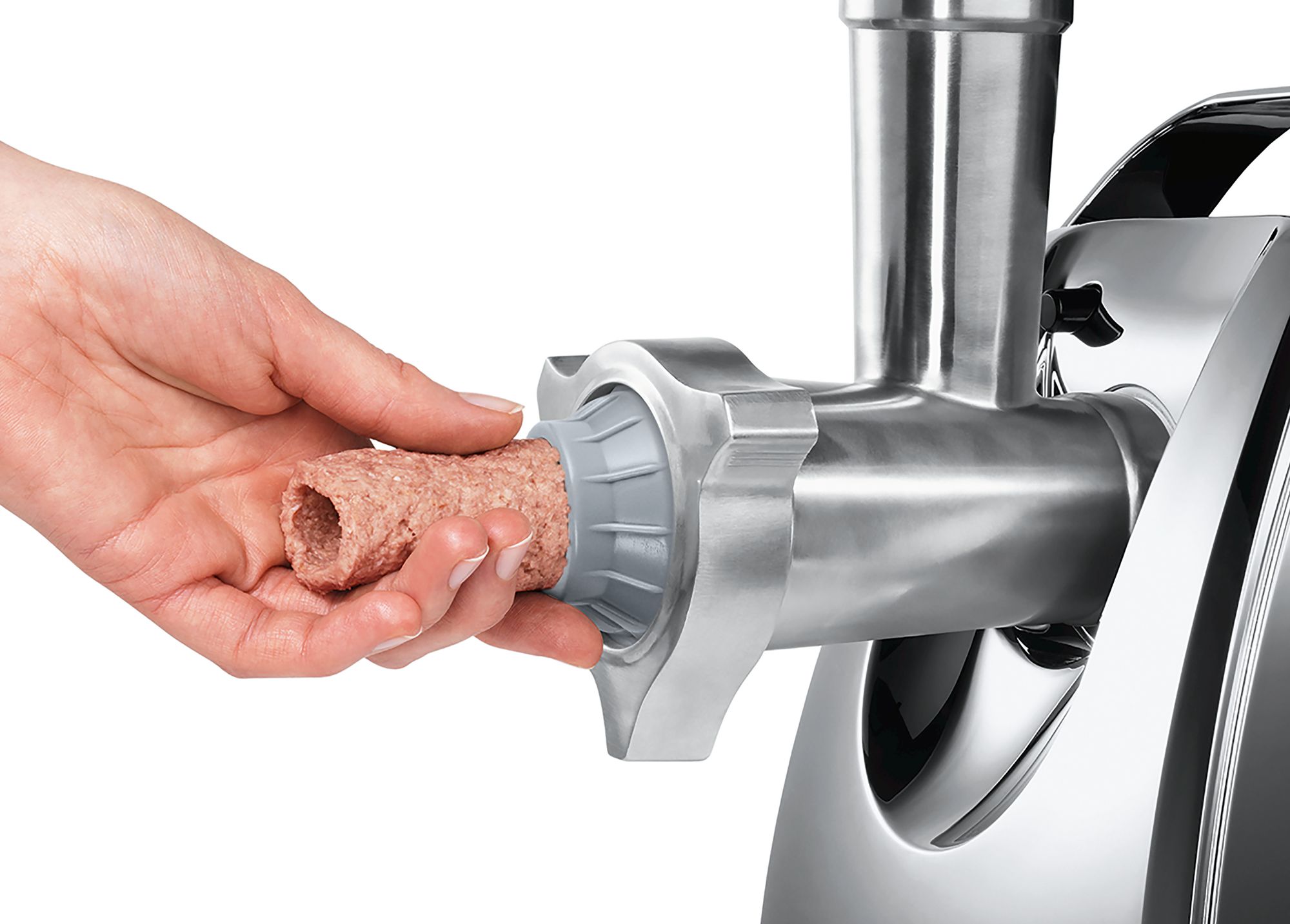 Купить Мясорубка BOSCH MFW67450 серебристый — Фото 3