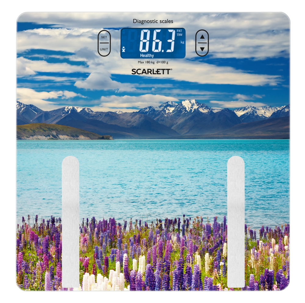 Напольные весы Scarlett SC-BS33ED11																		 — описание, фото, цены в интернет-магазине PT Stores
