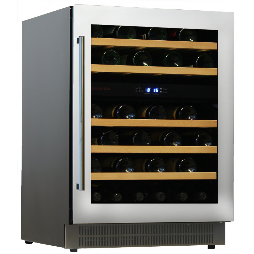 Встраиваемый винный шкаф DUNAVOX DAU-46.146DW																		 — описание, фото, цены в интернет-магазине PT Stores