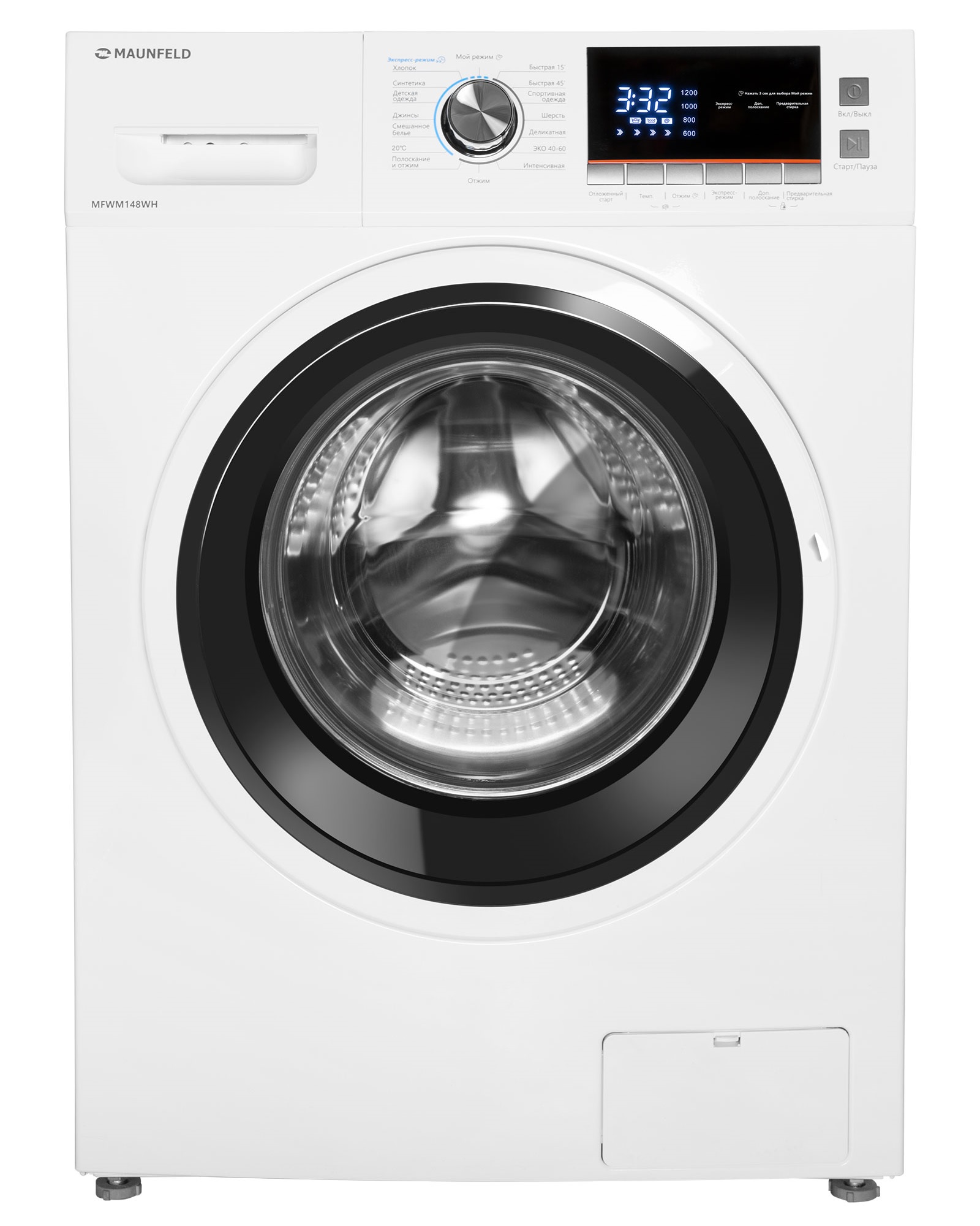 Стиральная машина MAUNFELD MFWM148WH																		 — описание, фото, цены в интернет-магазине PT Stores