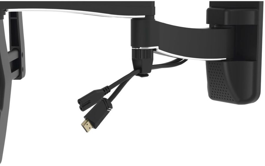 Купить Кронштейн Hama Fullmotion TV Premium черный 32"-65" — Фото 5