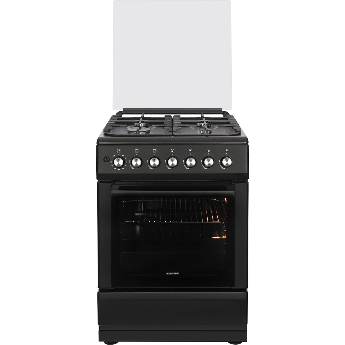 Газовая плита NORDFROST GG 6062 B																		 — описание, фото, цены в интернет-магазине PT Stores