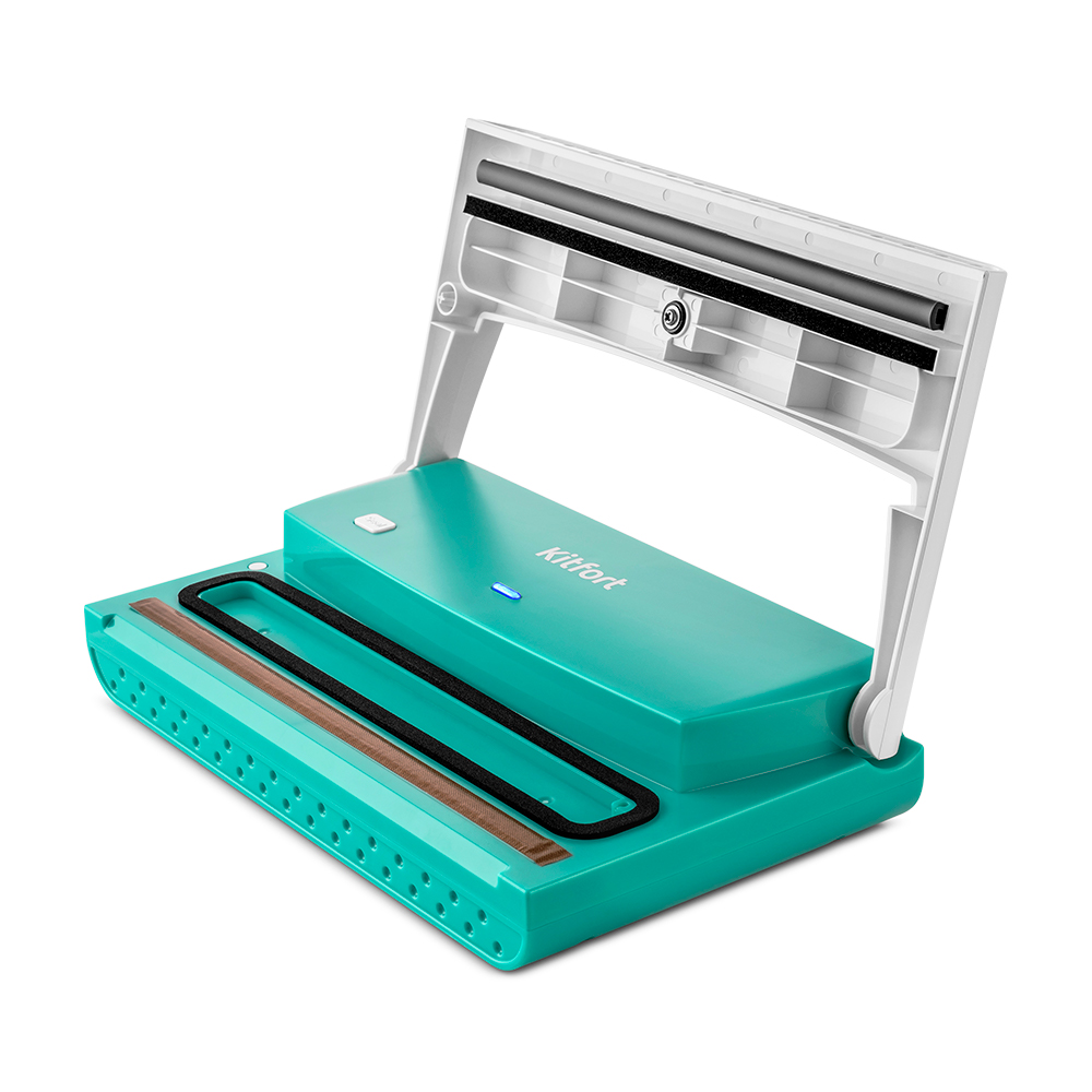 Купить Вакууматор Kitfort КТ-1512-3 белый/бирюзовый — Фото 4