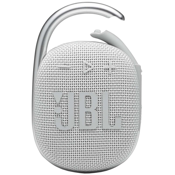 Портативная акустика JBL CLIP 4 белый																		 — описание, фото, цены в интернет-магазине PT Stores