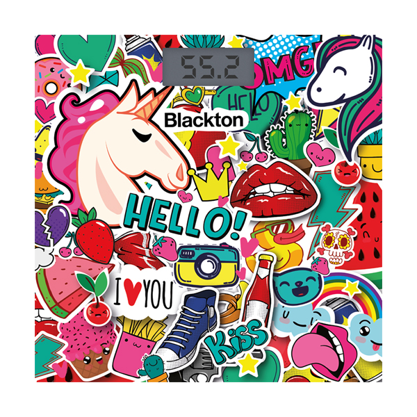 Напольные весы Blackton Bt BS1012 Creative stickers																		 — описание, фото, цены в интернет-магазине PT Stores