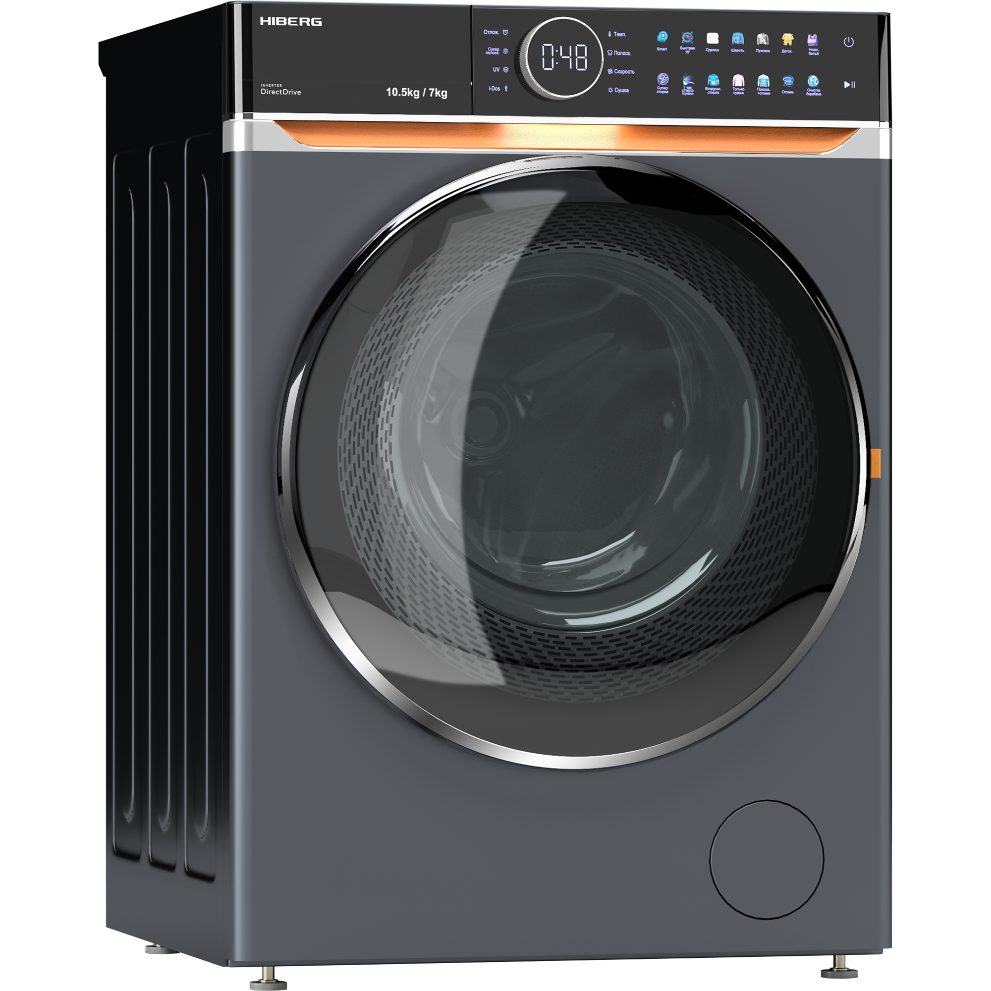 Купить Стиральная машина HIBERG i-DDQ10 - 10714 Sd — Фото 3