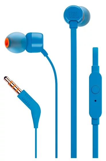 Наушники JBL T110 BLU																		 — описание, фото, цены в интернет-магазине PT Stores