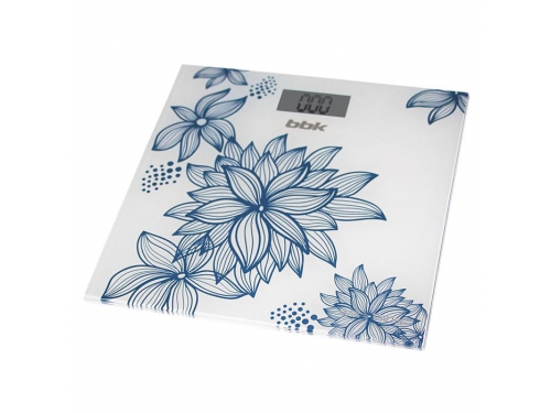 Напольные весы BBK BCS3000G белый/голубой																		 — описание, фото, цены в интернет-магазине PT Stores