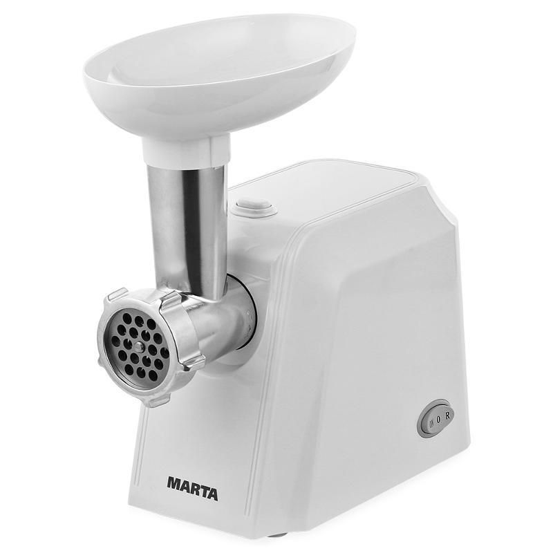 Мясорубка MARTA MT-2084 белый жемчуг																		 — описание, фото, цены в интернет-магазине PT Stores
