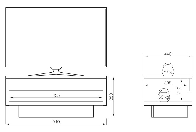 Купить  HOLDER TV-3790 белый стол — Фото 2