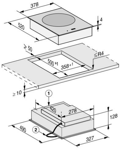 Купить Индукционная варочная панель Miele CS 7641 FL — Фото 4