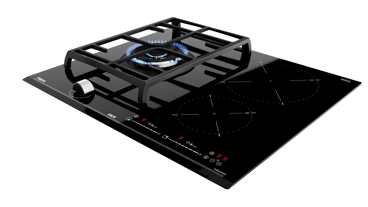 Купить Варочная панель TEKA HYBRID JZC 63312 ABN BLACK — Фото 4