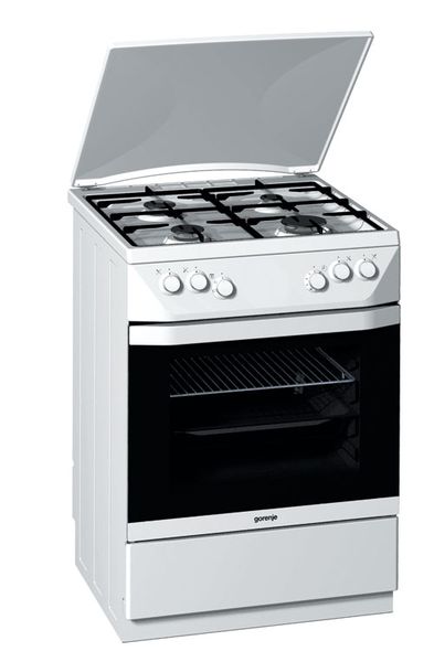 Газовая плита Gorenje G 61220 DW																		 — описание, фото, цены в интернет-магазине PT Stores
