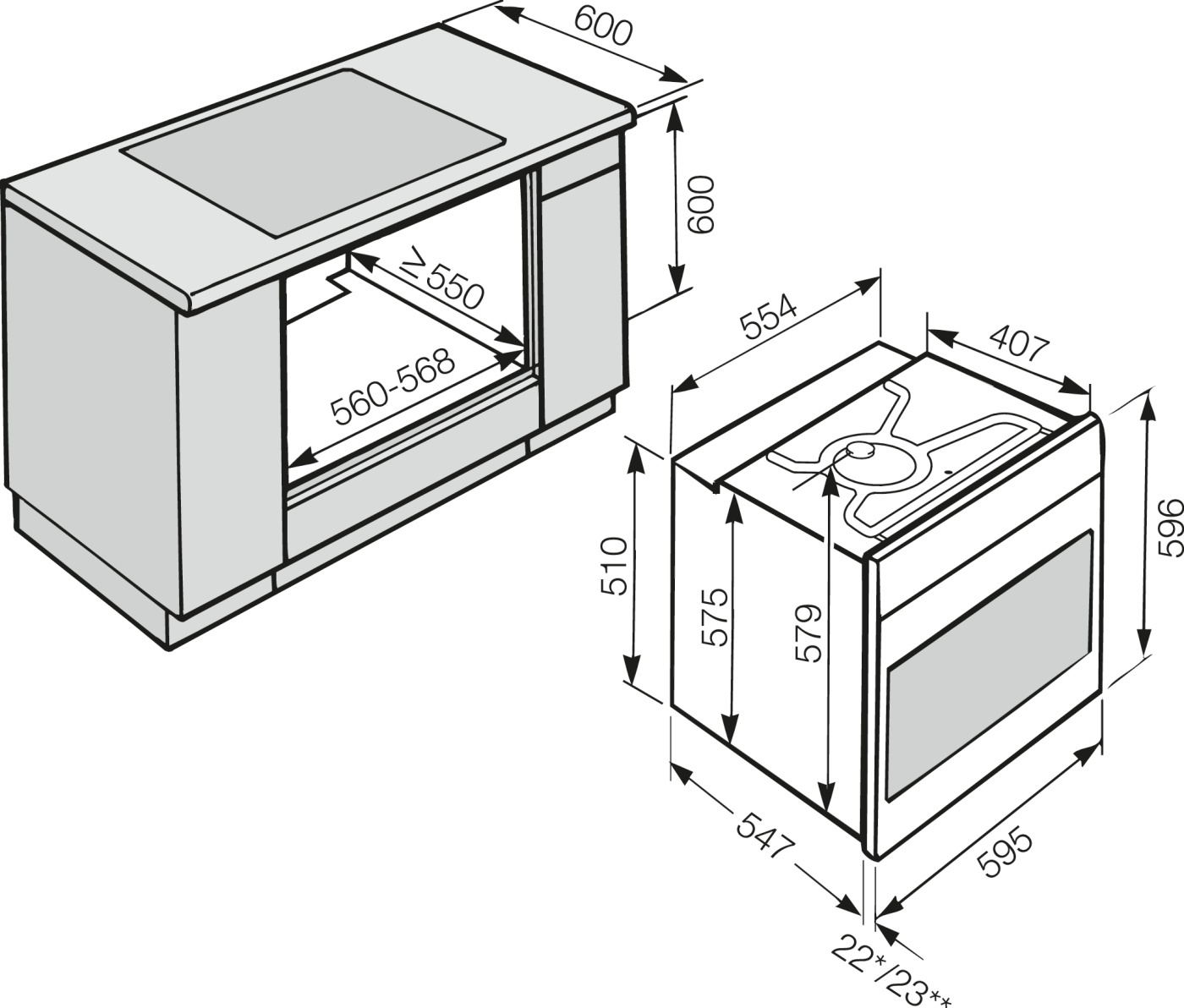 Купить Электрический духовой шкаф MIELE H6860BP CLST — Фото 3