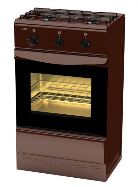 Газовая плита ЛАДА GP 5203 Br																		 — описание, фото, цены в интернет-магазине PT Stores