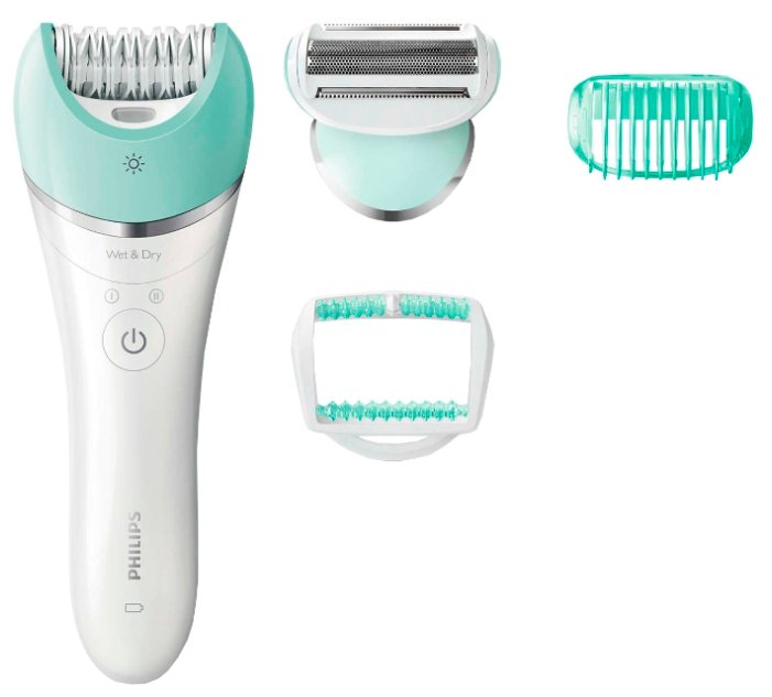 Эпилятор PHILIPS BRE 620/00																		 — описание, фото, цены в интернет-магазине PT Stores